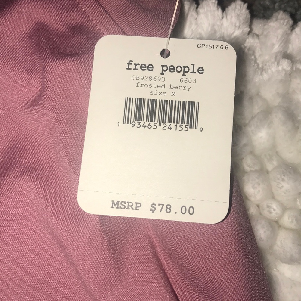 NWT Free People Streamline Bodysuit M - Picture 9 of 10